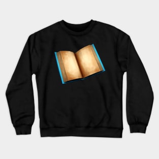 Handpainted 3D book Crewneck Sweatshirt